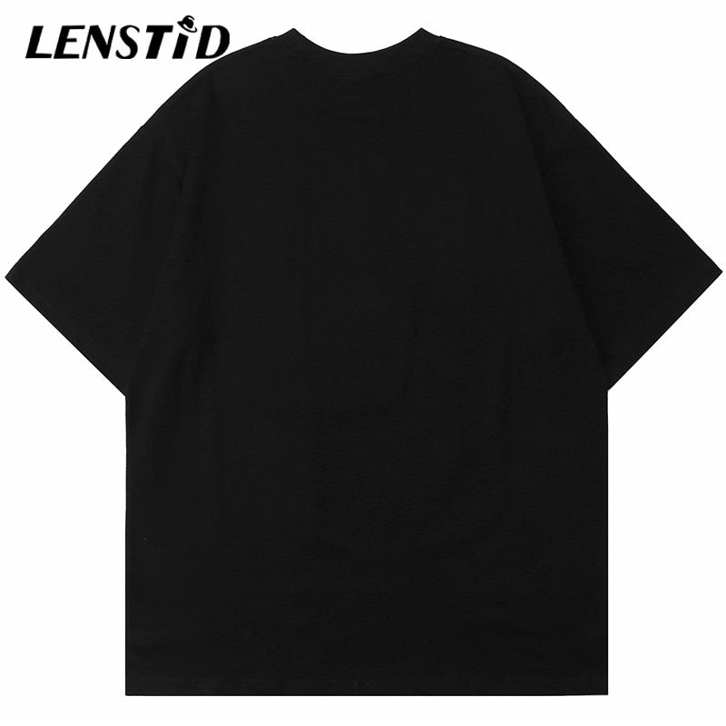 LENSTID Shadow Print Mens T Shirt