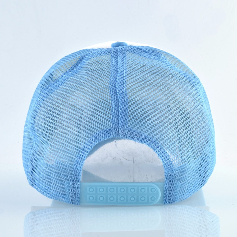Mesh Palm Trees Snapback