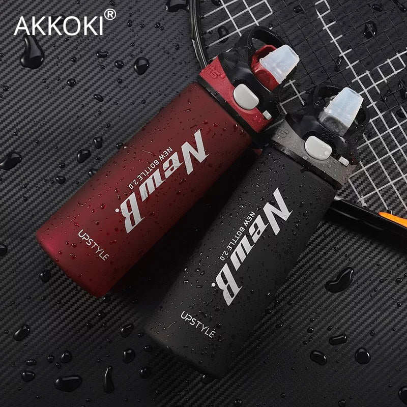 750/600ML New B. Upstyle Sport Water Bottle With Straw