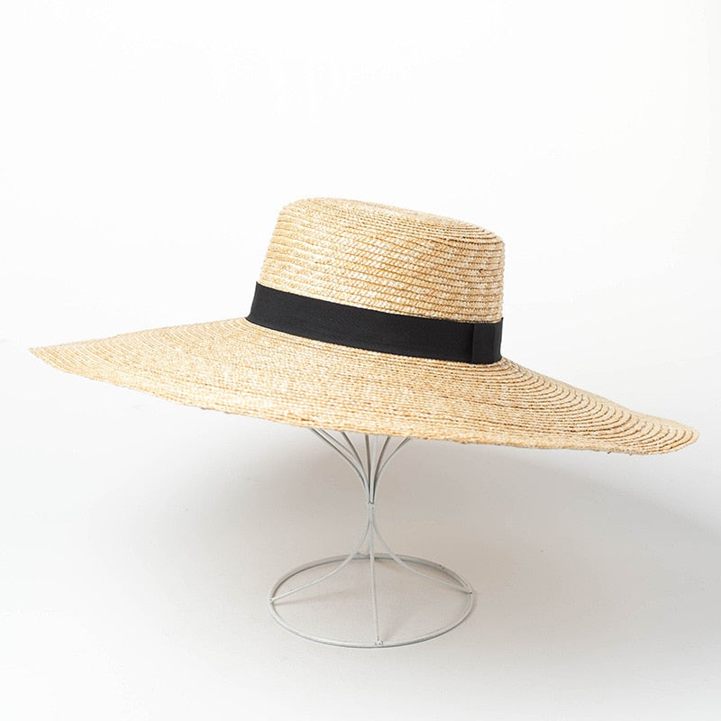 LATWELNG Big Brim Straw Hats For Women