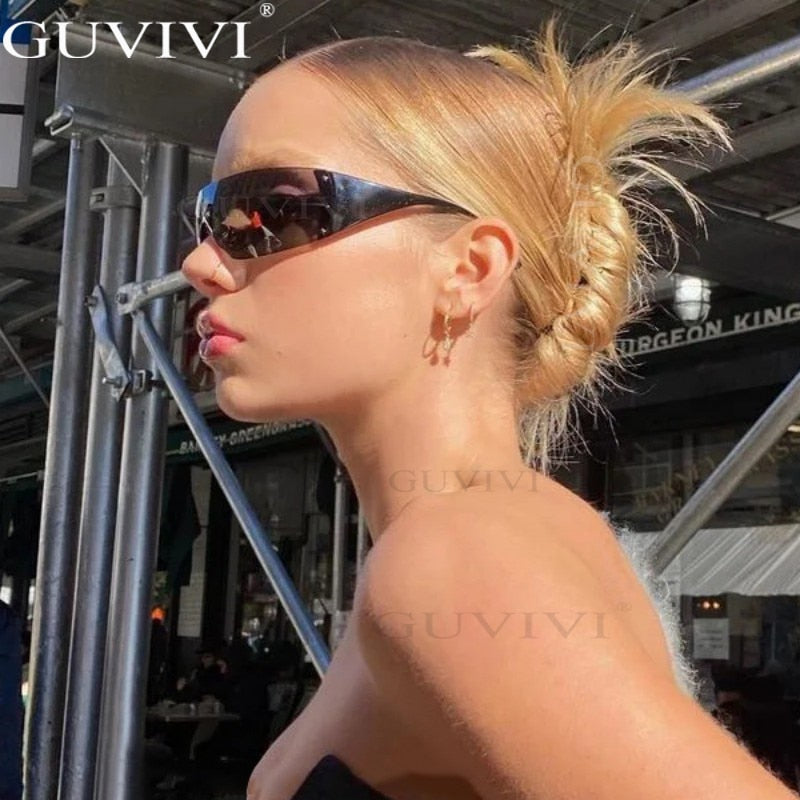 GUVIVI Punk One Piece Sunglasses