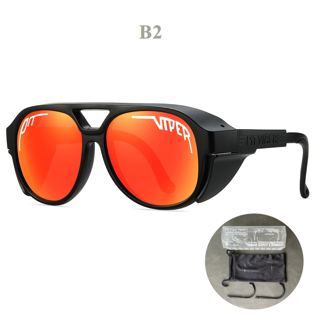 PIT VIPER Outdoor Summer Retro Sunglasses