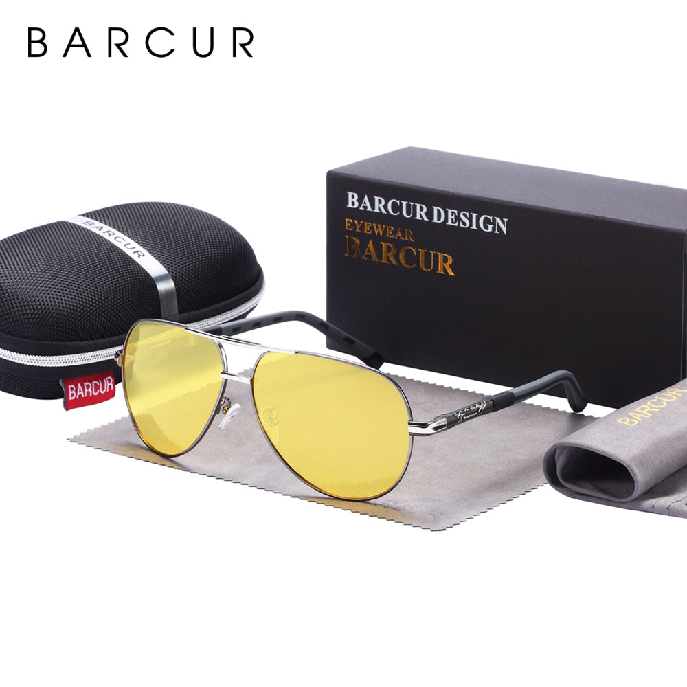 BARCUR Aluminum Vintage Sunglasses
