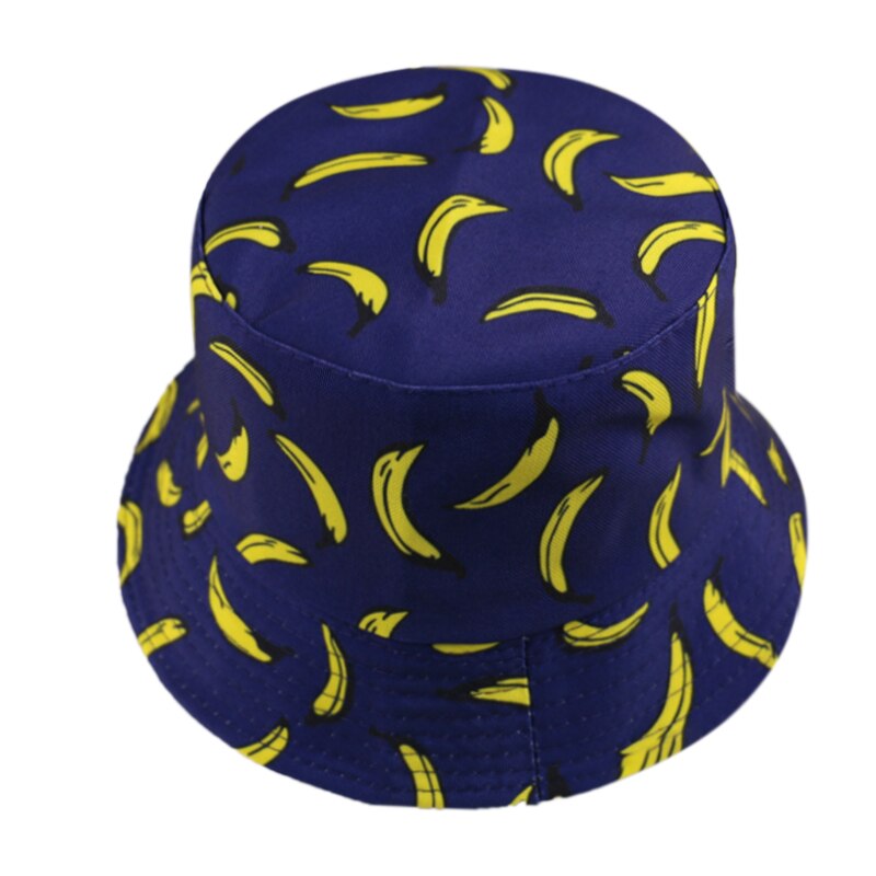 FOXMOTHER Banana Print Bucket Hats