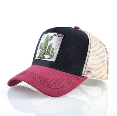 Cactus Summer Baseball Snapback