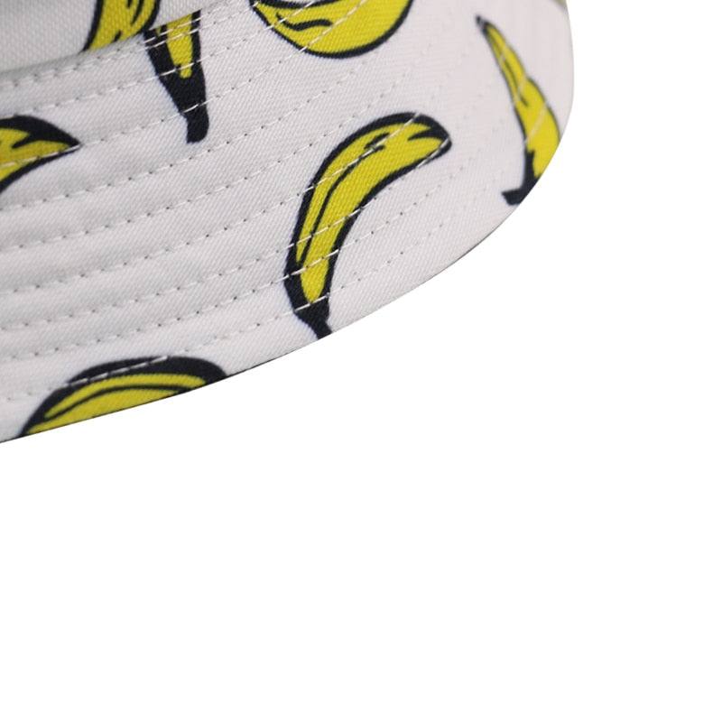 FOXMOTHER Banana Print Bucket Hats