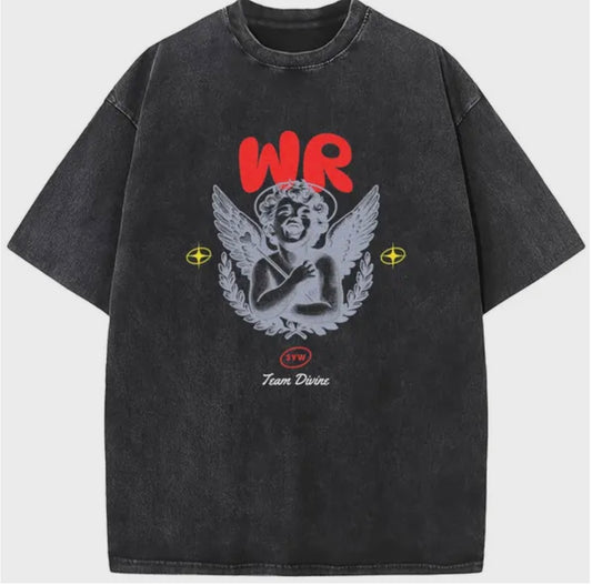 Waverunnerz Exclusive (Team Divine) Acid Washed T-Shirt