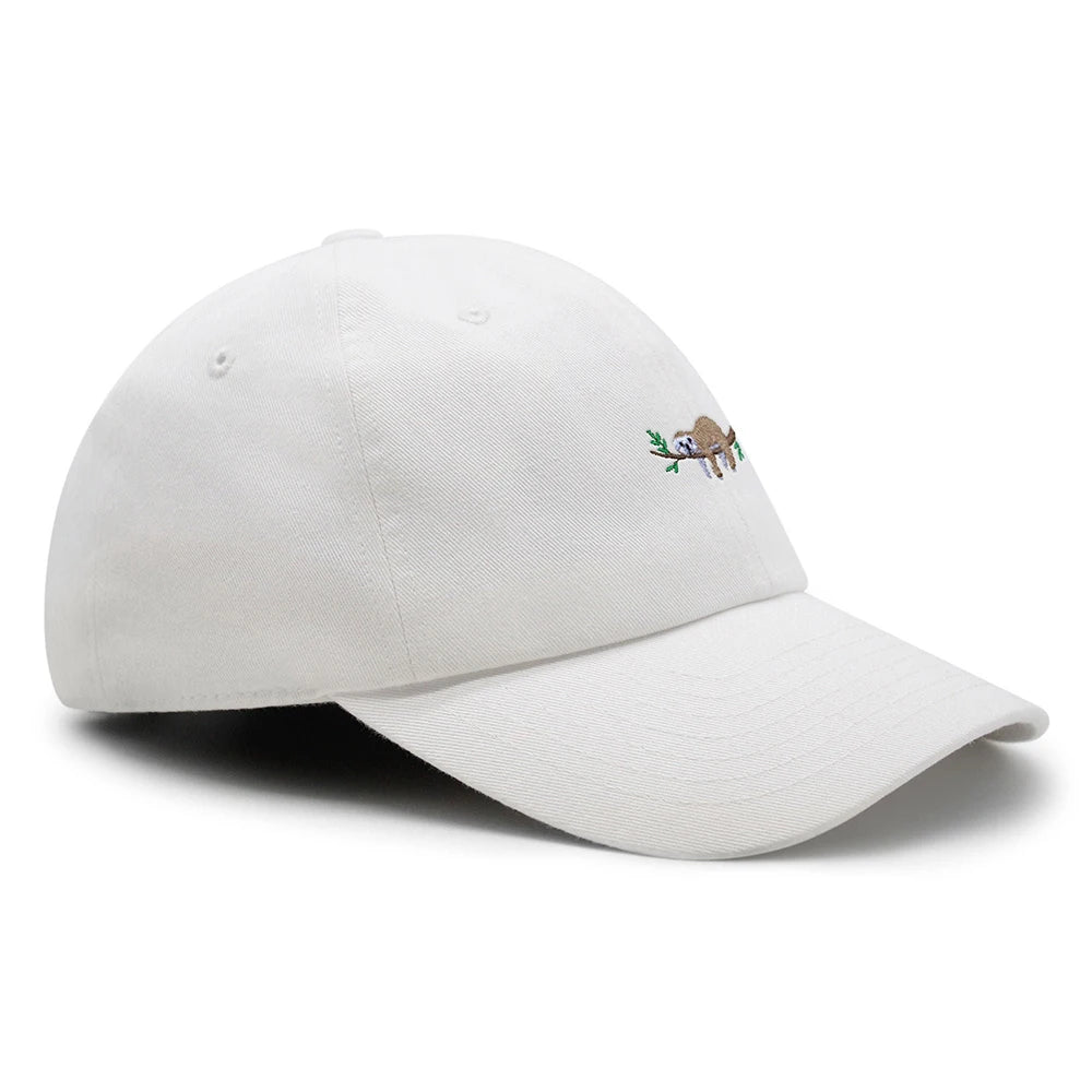 Lazy Sloth Dad Hats