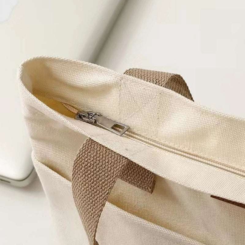 Women Canvas Beach Hand Bag