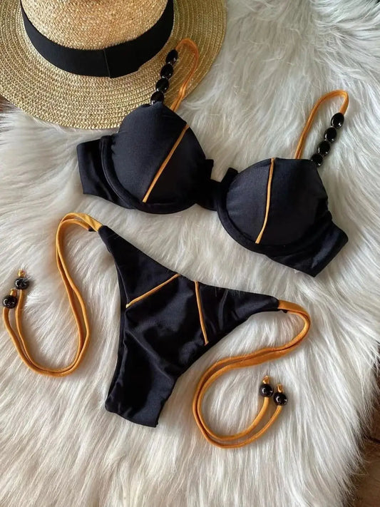 RUOTONGSEPT Push up Bikini Set