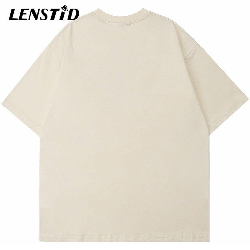LENSTID Shadow Print Mens T Shirt