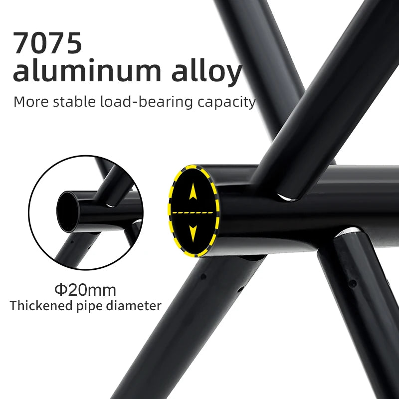 PACOONE Camping Portable Folding Stools