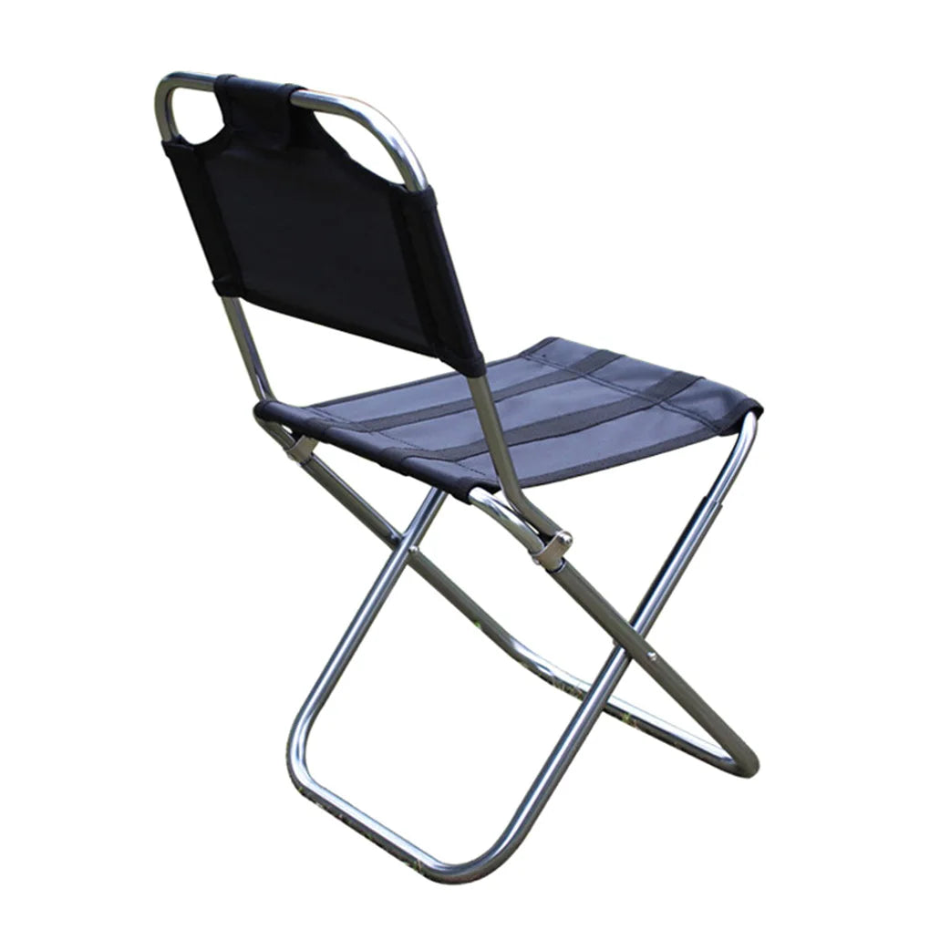 Elenxs Aluminum Alloy Oxford Fabric Folding Seat