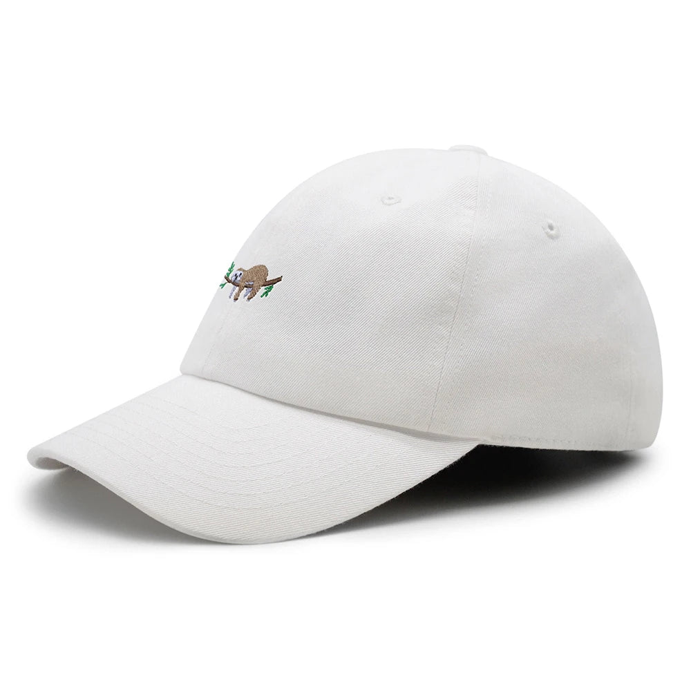 Lazy Sloth Dad Hats