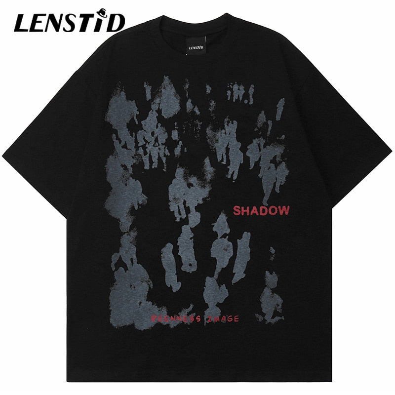 LENSTID Shadow Print Mens T Shirt