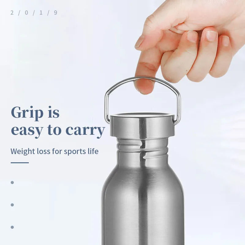 Stainless Steel Water Bottles w Handle
