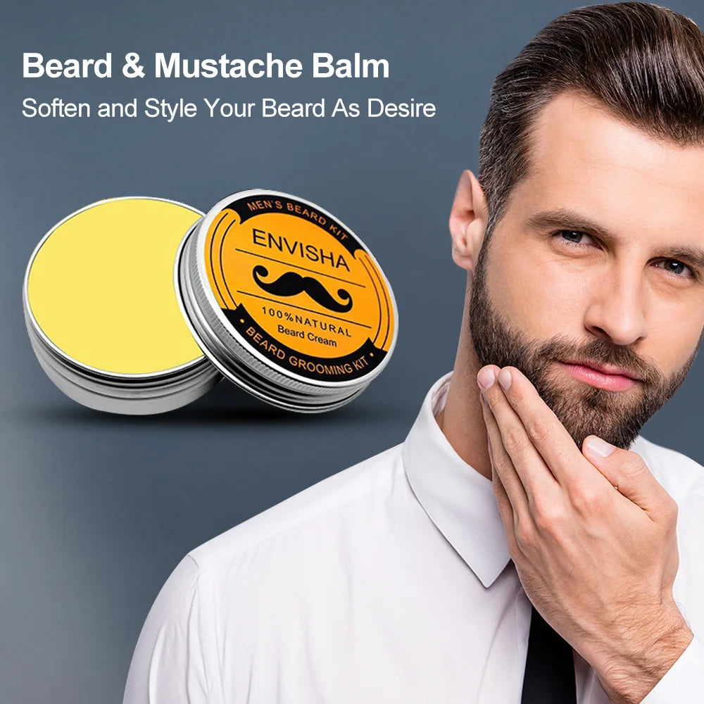 ENVISHA Beard Growth Kit For Men