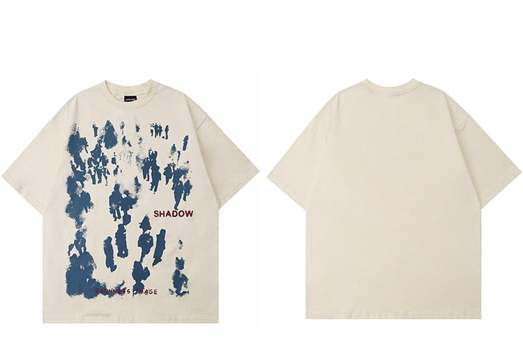 LENSTID Shadow Print Mens T Shirt