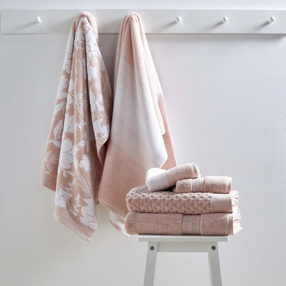Floral 6 Piece Towel Set