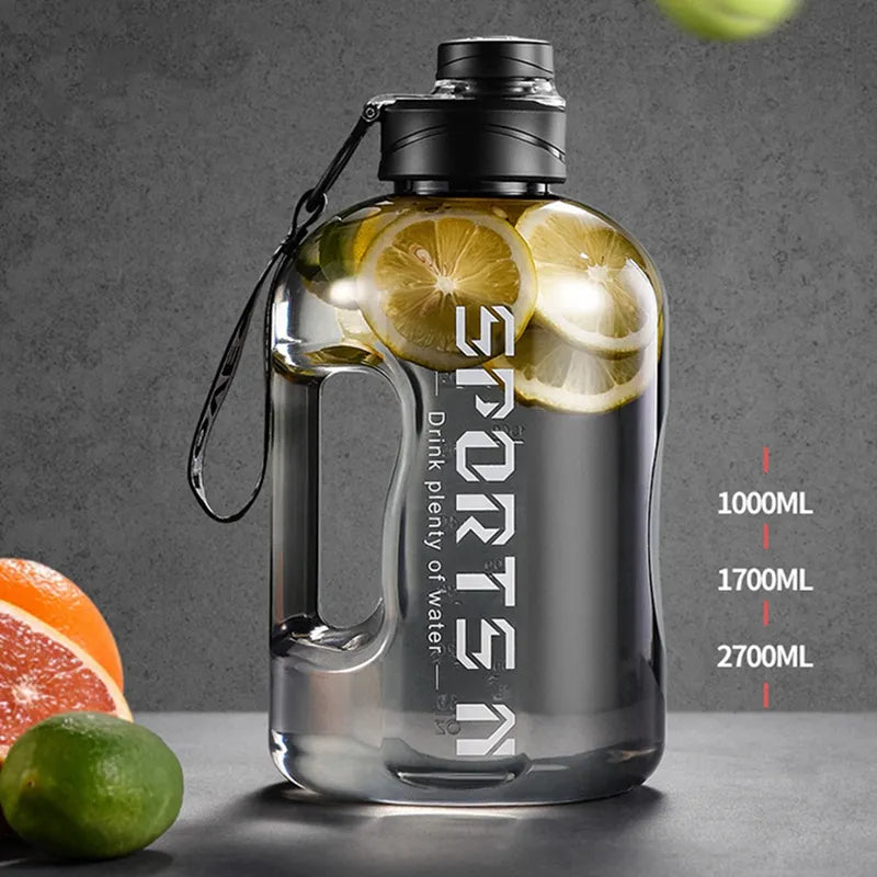2.7 Liter Sport Water Bottle with Straw