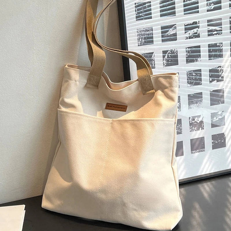 Women Canvas Beach Hand Bag