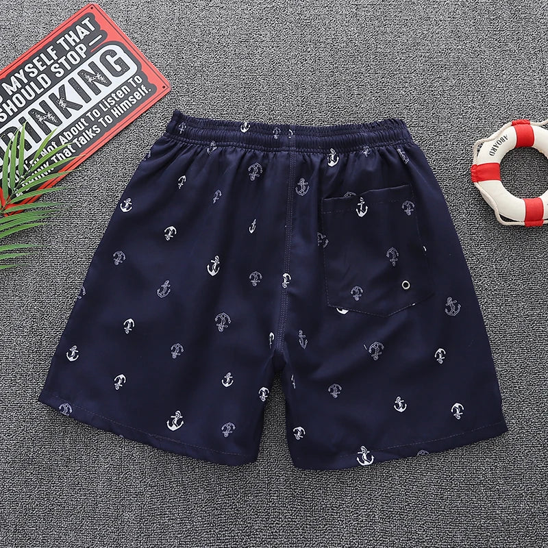 "Little Anchors" Swimming Trunks