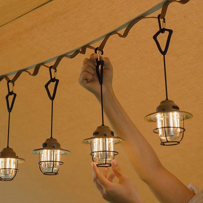 ShineTrip Vintage Outdoor Rechargeable Tent Lights