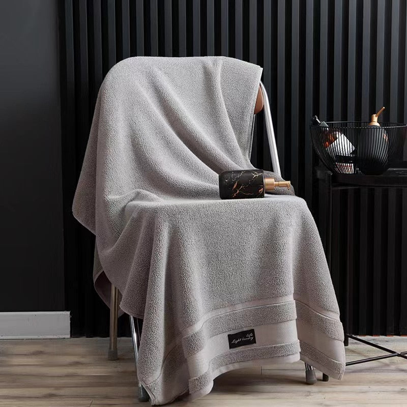 Inyahome 100% Cotton Bath Towels