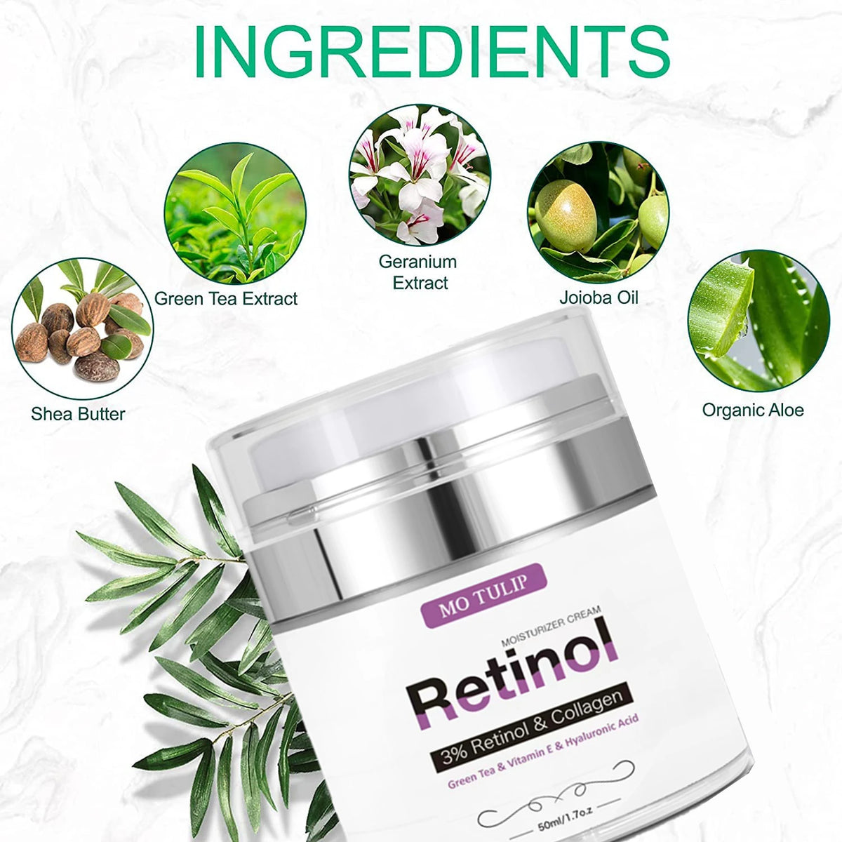 MO TULIP Retinol Collagen Face Cream