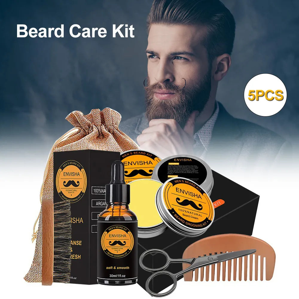ENVISHA Beard Growth Kit For Men