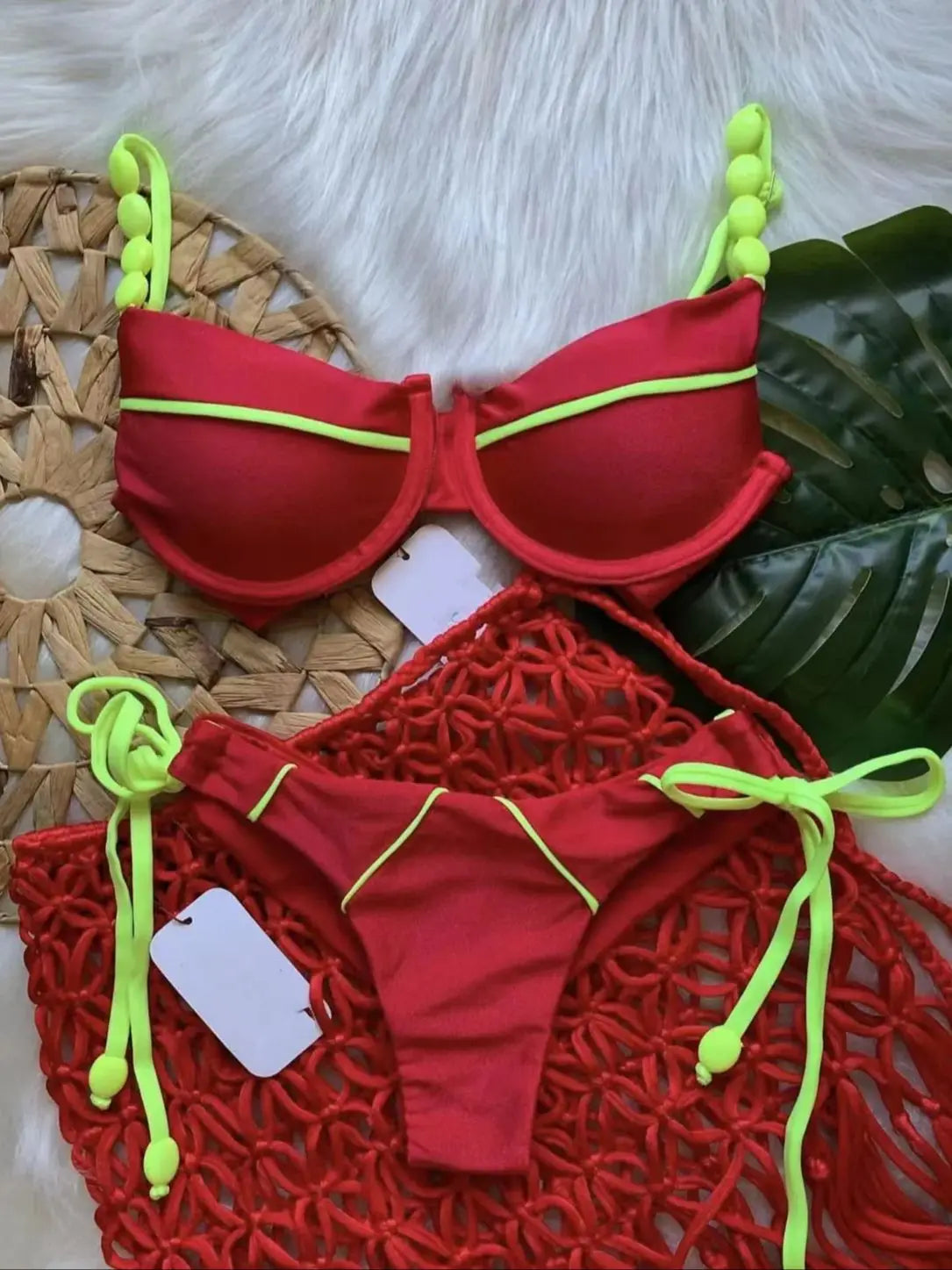 RUOTONGSEPT Push up Bikini Set