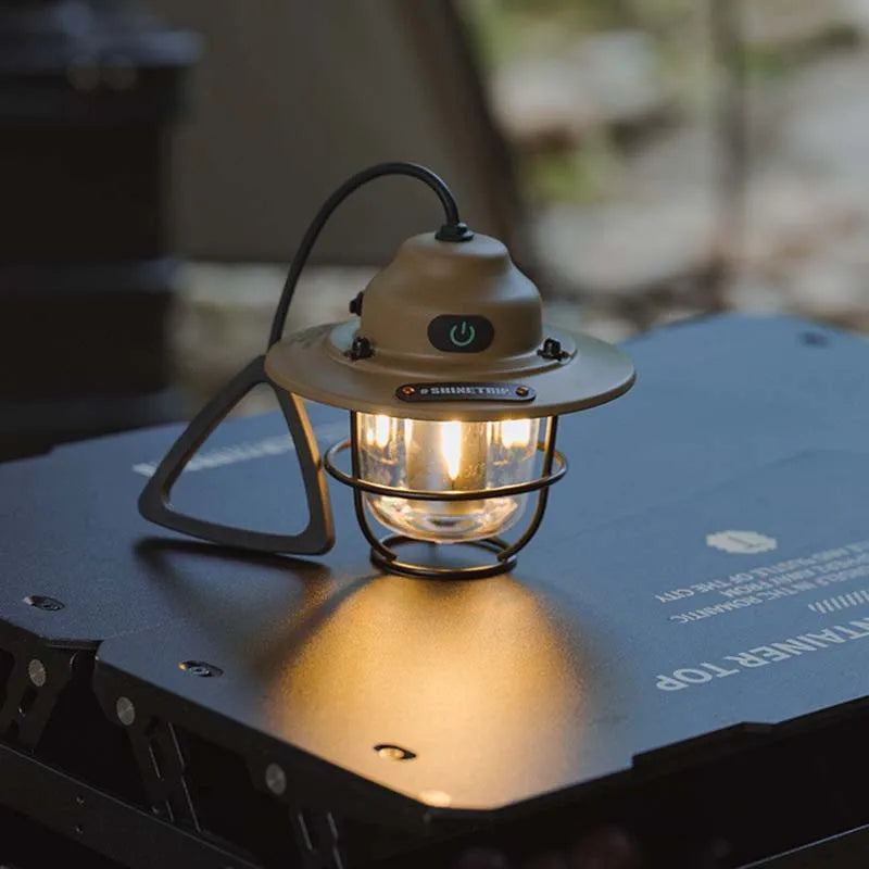 ShineTrip Vintage Outdoor Rechargeable Tent Lights