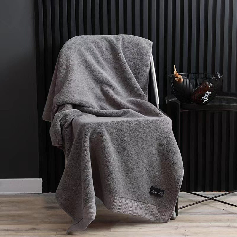 Inyahome 100% Cotton Bath Towels
