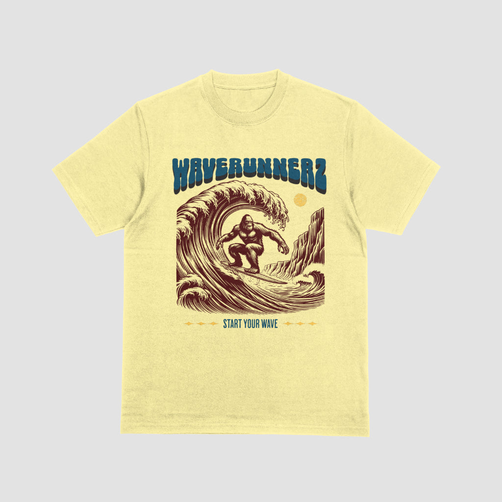 WaveRunnerz Bigfoot Waves T-Shirts