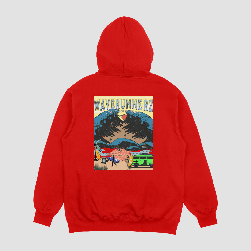 WaveRunnerz Red Sea Resort Hoodies (Back)