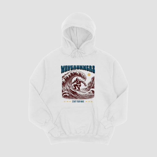 WaveRunnerz Bigfoot Waves Hoodies
