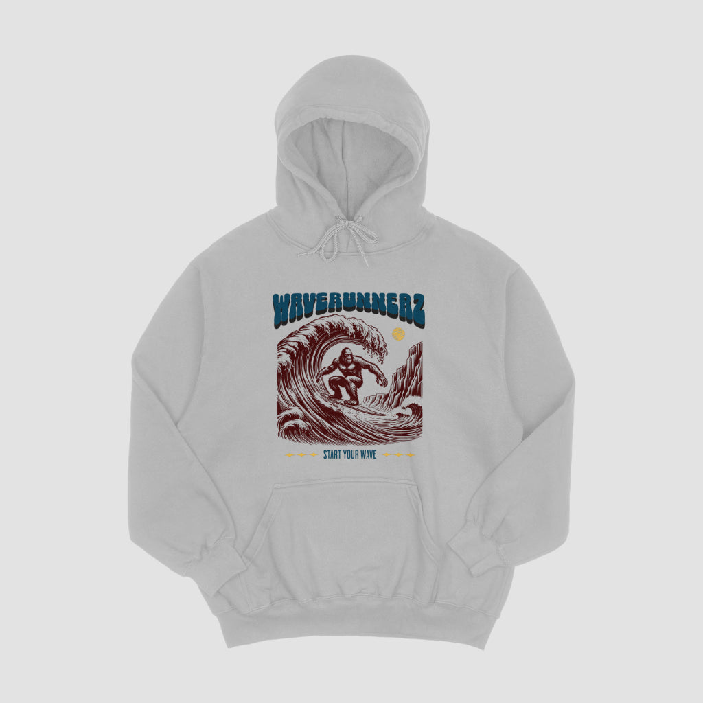 WaveRunnerz Bigfoot Waves Hoodies