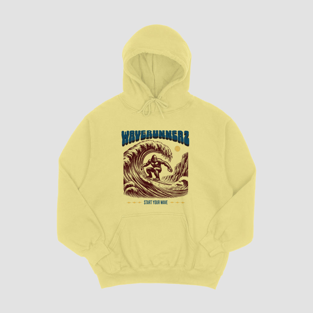 WaveRunnerz Bigfoot Waves Hoodies