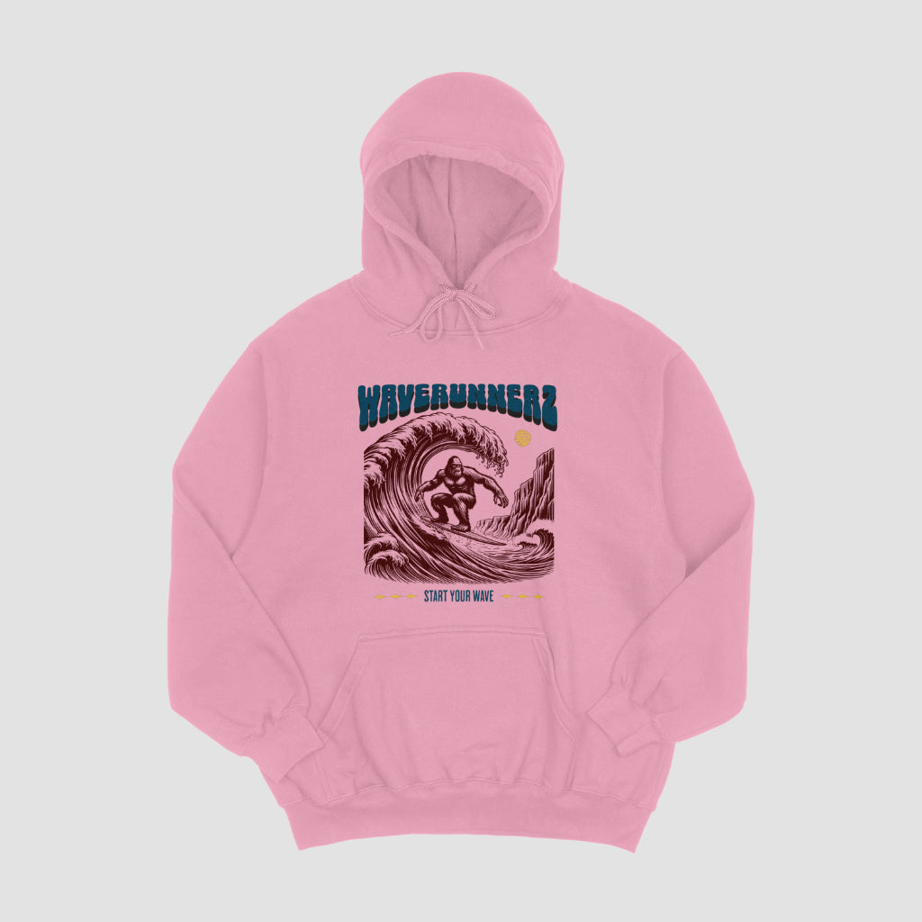 WaveRunnerz Bigfoot Waves Hoodies