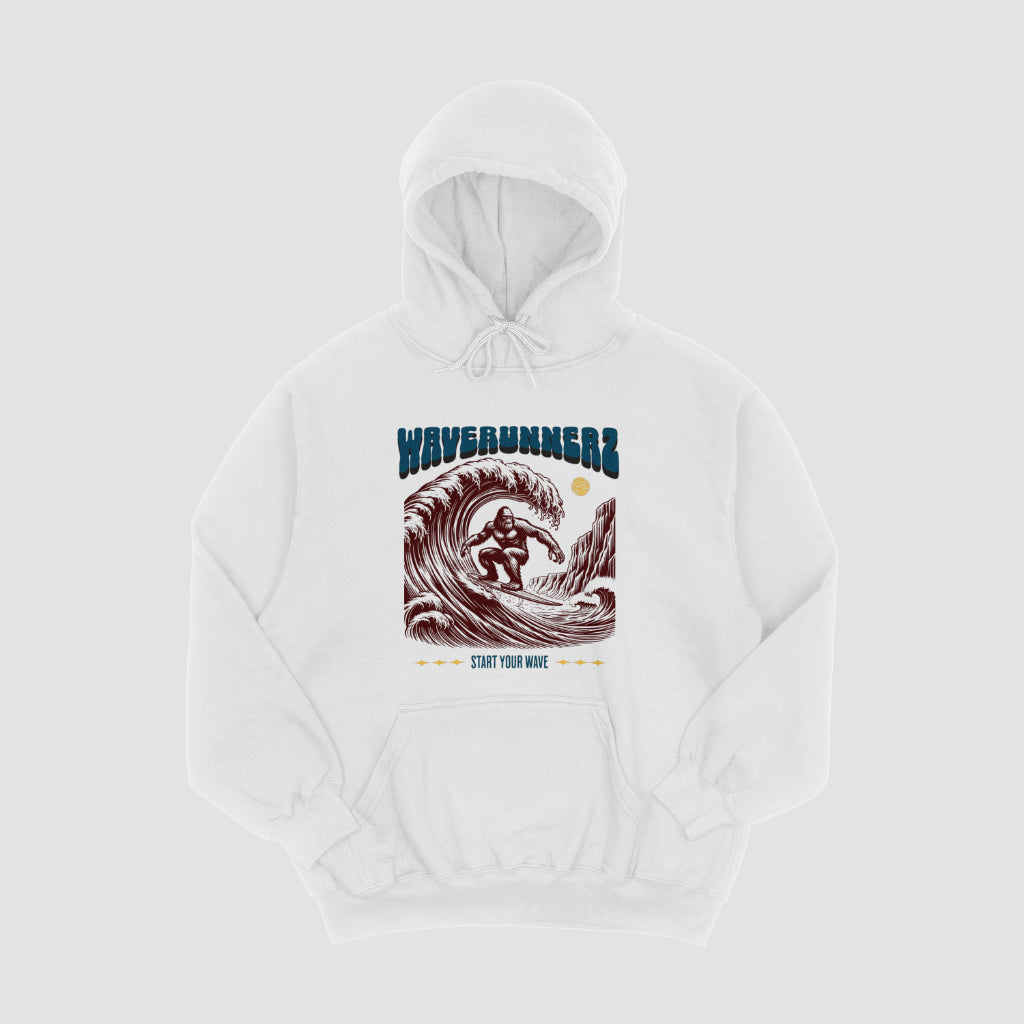 WaveRunnerz Bigfoot Waves Hoodies