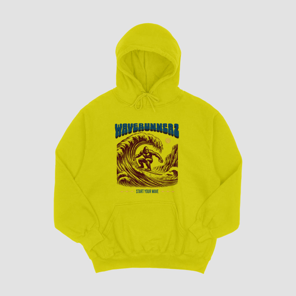 WaveRunnerz Bigfoot Waves Hoodies