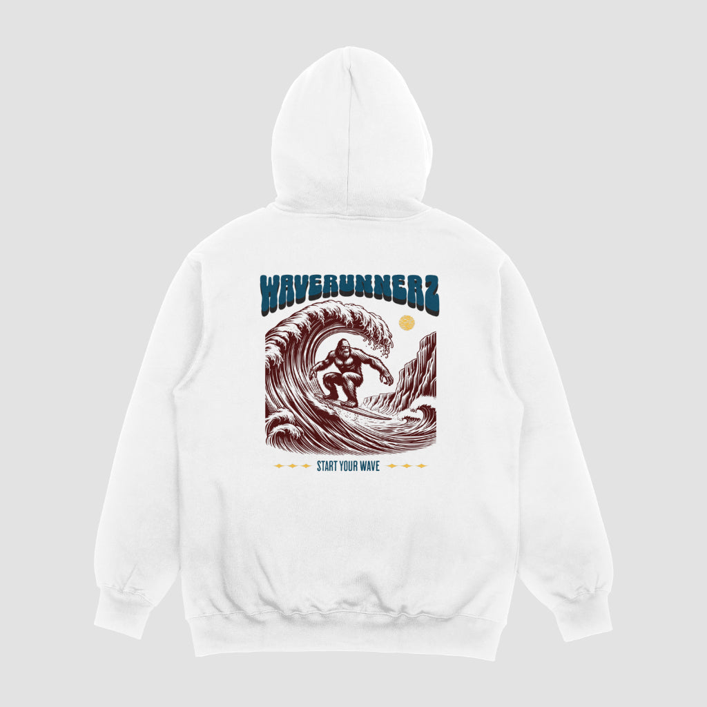 WaveRunnerz Bigfoot Waves Hoodies
