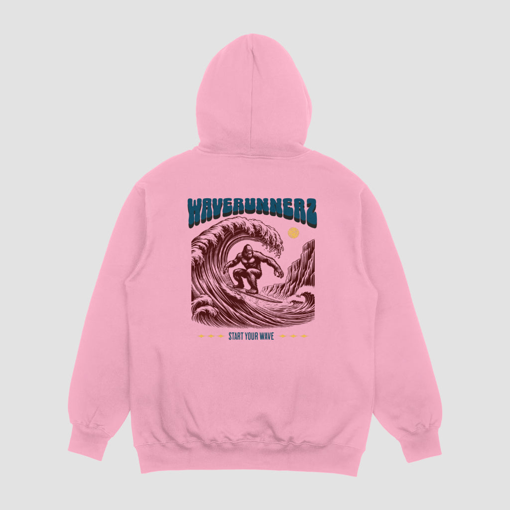 WaveRunnerz Bigfoot Waves Hoodies