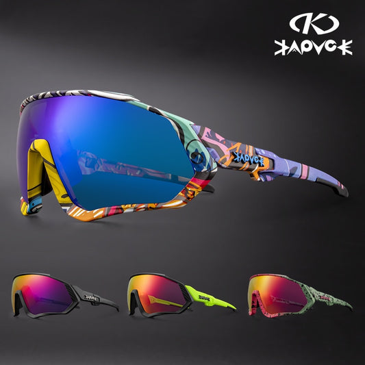 KAPVOE Polarized Sports Sunglasses
