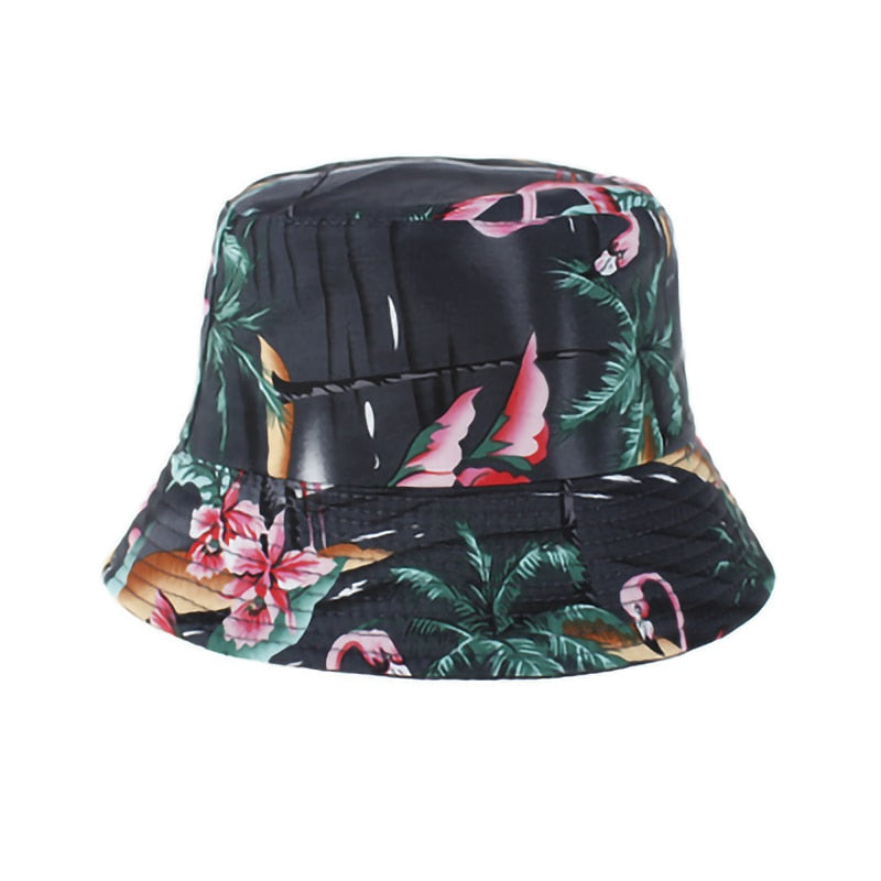 Flamingo Summer Reversible Bucket Hat (Unisex)