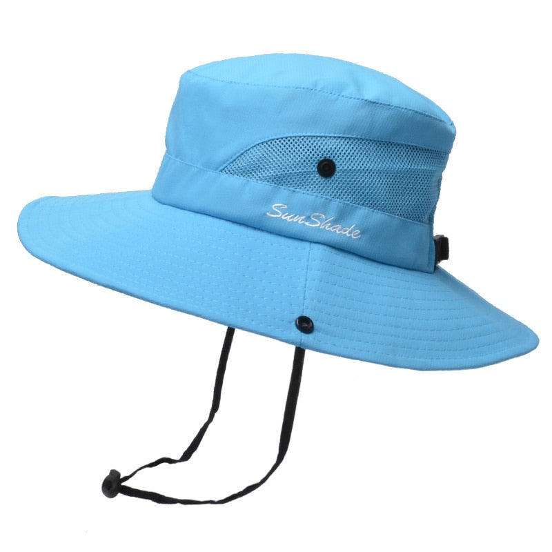 Summer Foldable Sun Fisherman Bucket Hat