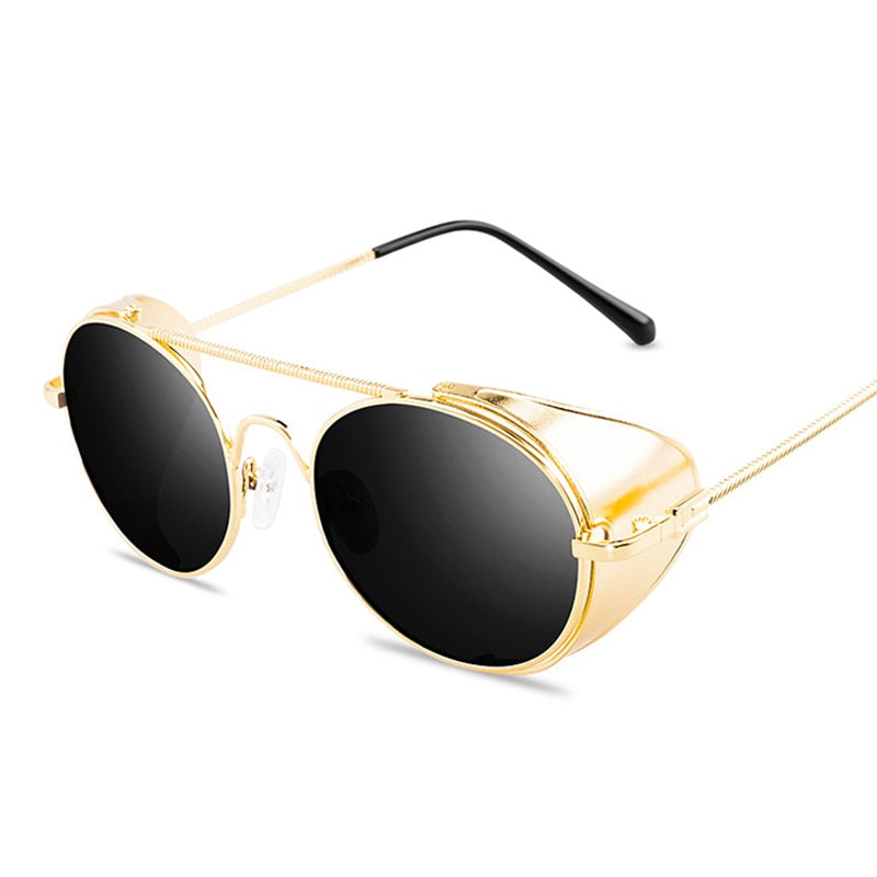 SHOPAHOLIC Retro Round Sunglasses