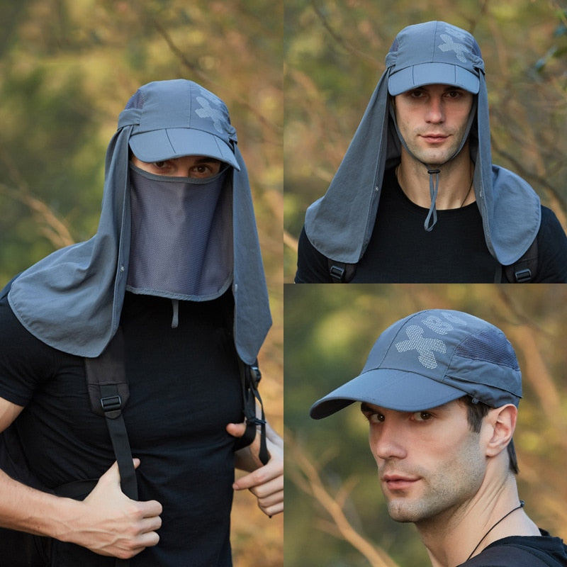 Summer Foldable Quick Drying Waterproof Baseball Cap