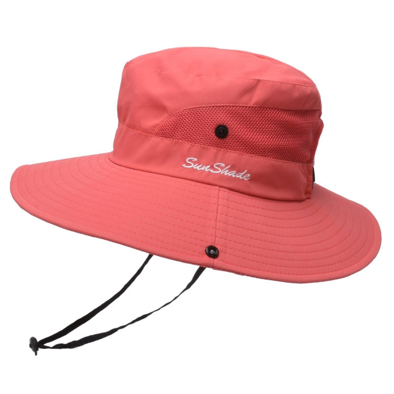 Summer Foldable Sun Fisherman Bucket Hat