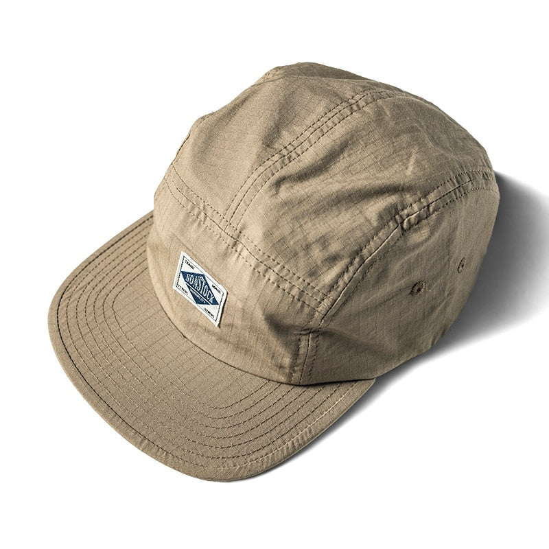 NON STOCK Ripstop Flat Peak Cap